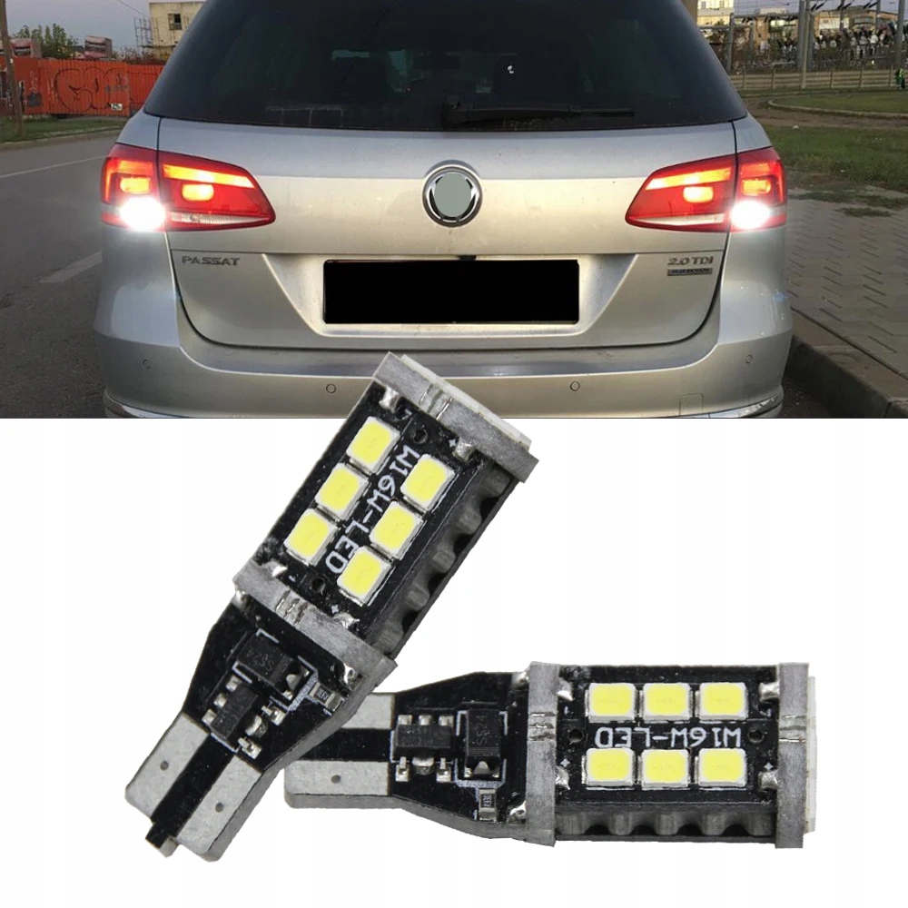 2x Canbus No Error Led Backup Reverse Light Lamp for FOR VW VOLKSWAGEN