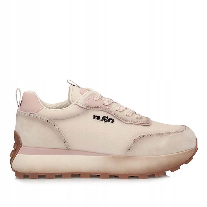 Dámské tenisky Filippo DP7754/26 Be béžové kožené na platformě