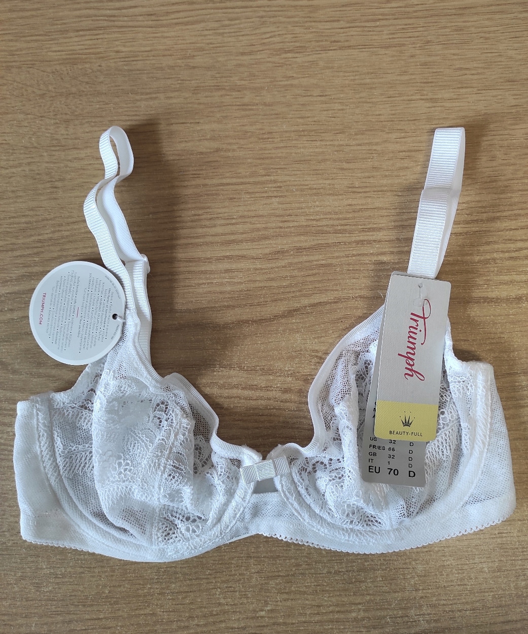 Triumph Beauty-Full Darling String Damen Tanga Spitze Hellblau Neu