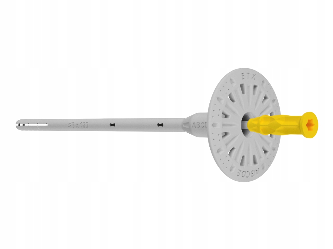 Spojovacie Kolíky na polystyrén ø8 – Spojka Etx-mt S dĺžkou 255 mm 100ks/balenie.