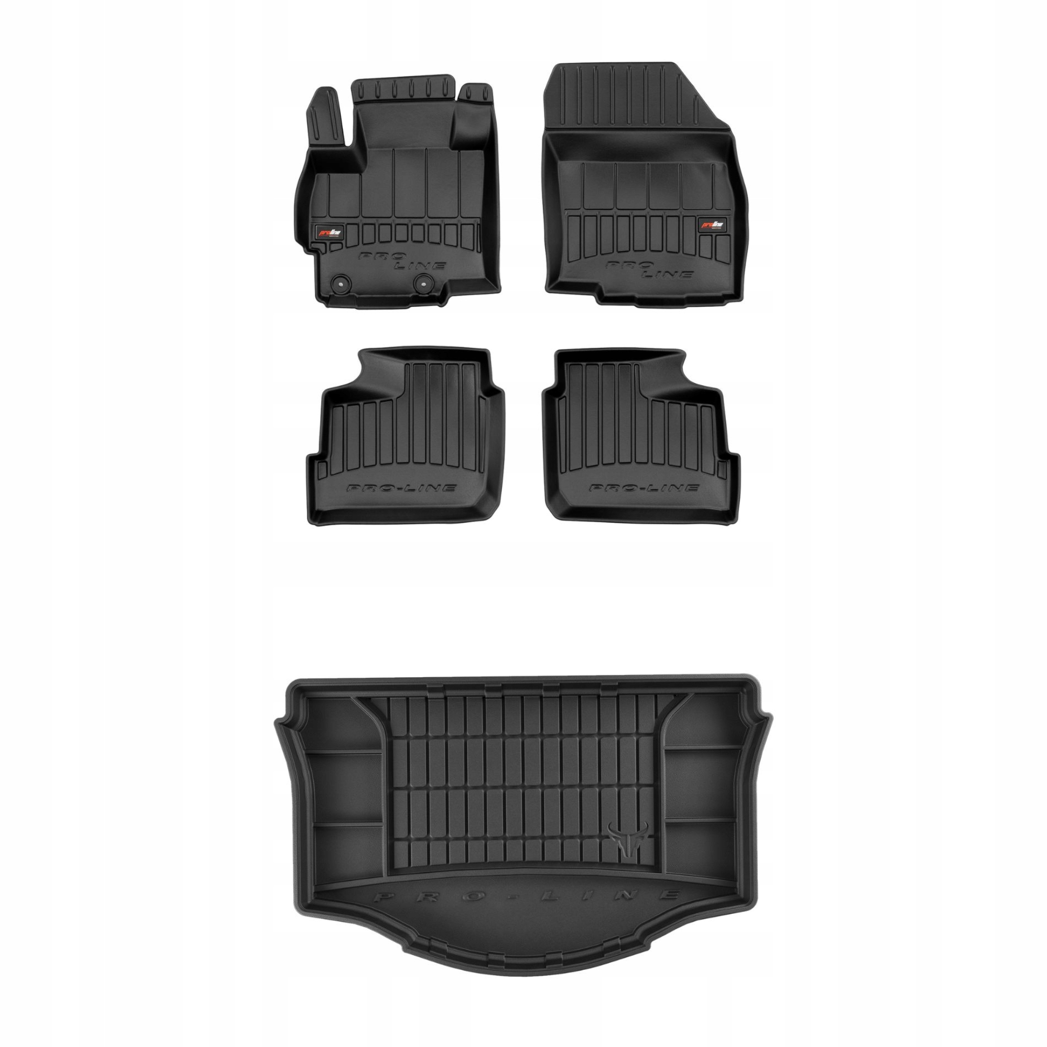 Sada gumových kobercov a rohoží pre Mitsubishi Space Star od roku 2013