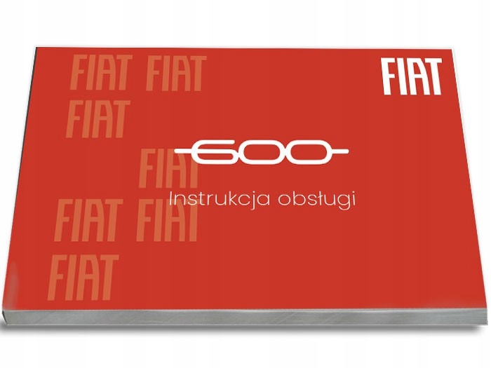 Fiat 600 hybryda +elektryk 2023-2007 Instrukcja Obsługi Polski