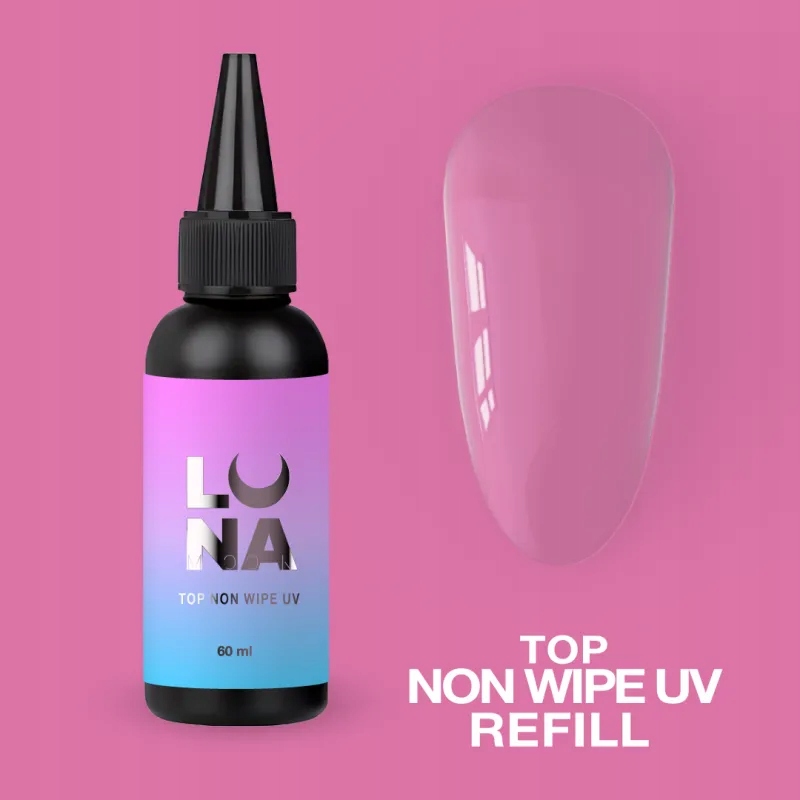 Hybridní top Non Wipe Refill Uv 60 ml Lunamoon