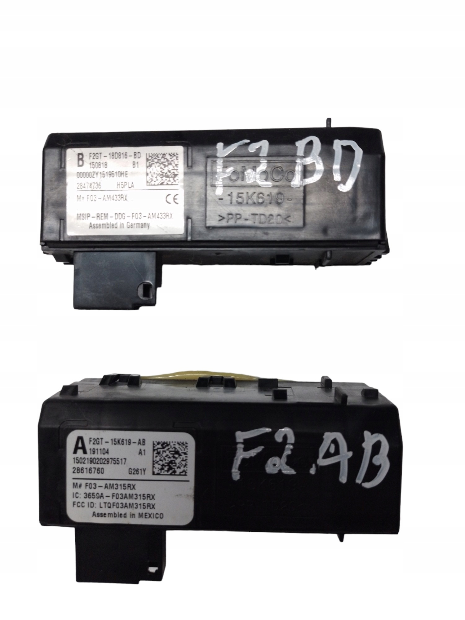 F2GT-15K619-AB F2GT-18D816-BD - МОДУЛЬ KEYLESS FORD EDGE USA