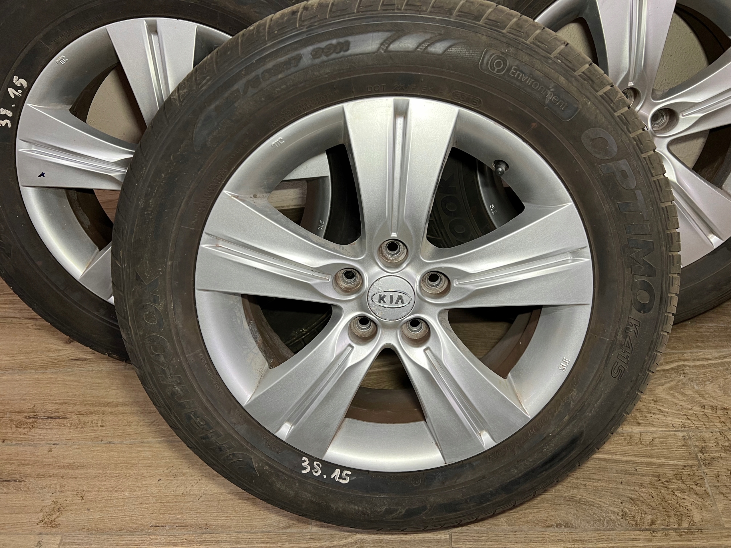 FELGI KOŁA 17" KIA SORENTO SPORTAGE IX35 IX55 Marka opon Hankook