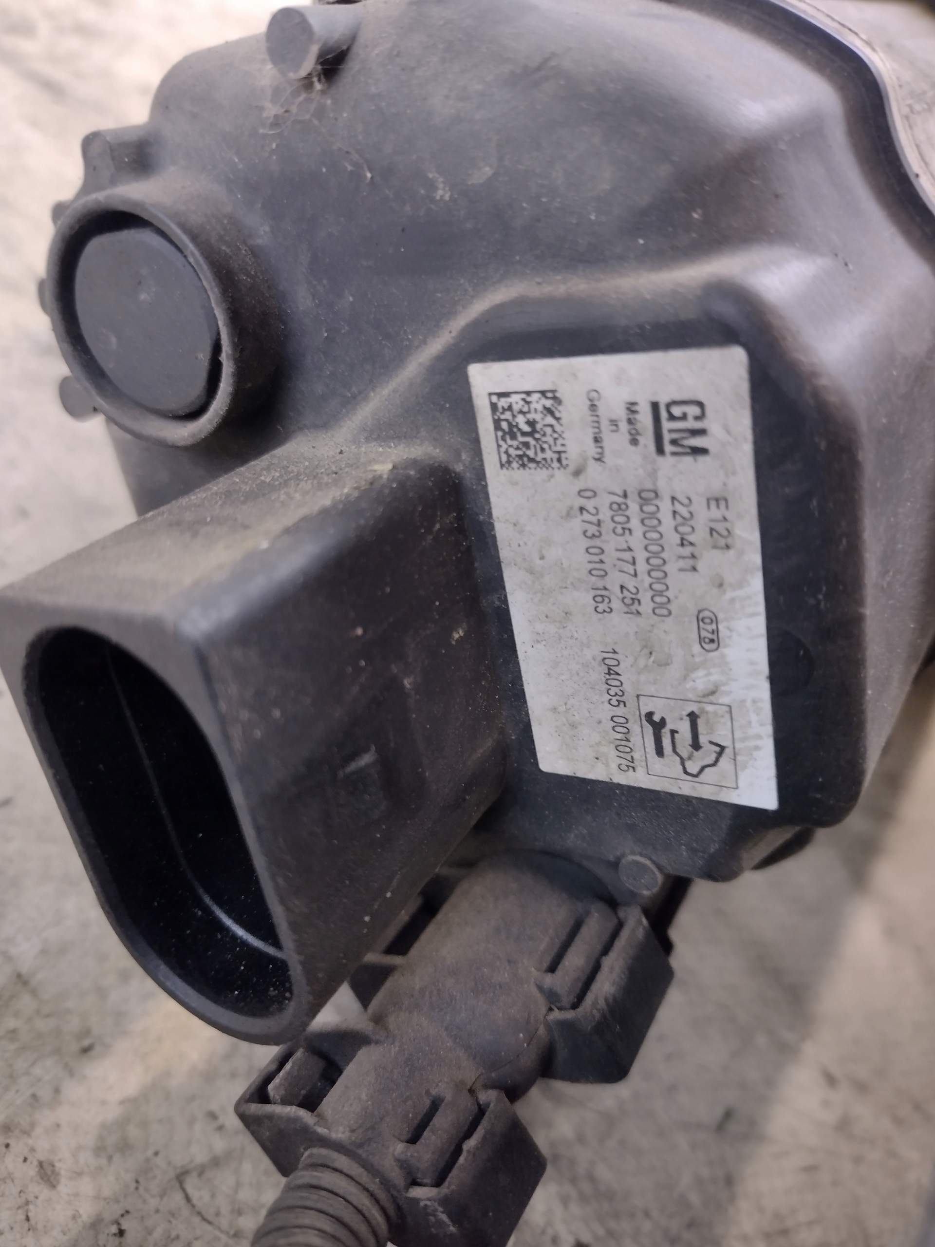 control Opel Astra J IV 1,7CDTi 7805974733G UK