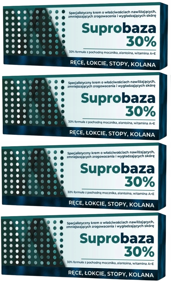 Suprobaza 30% Hydratační krém s ureou Vysušená a popraskaná pokožka