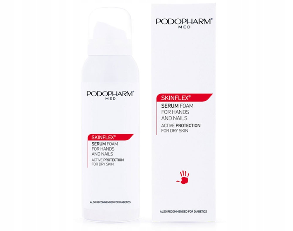 Podopharm Skinflex Pěnové sérum na ruce a nehty 125 ml