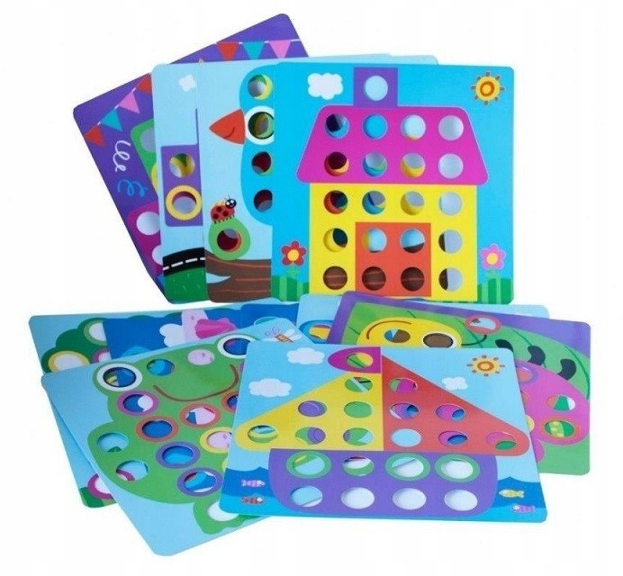 GUZIKOWY TRENING MAŁEJ RĄCZKI mozaika ASKATO Bohater brak