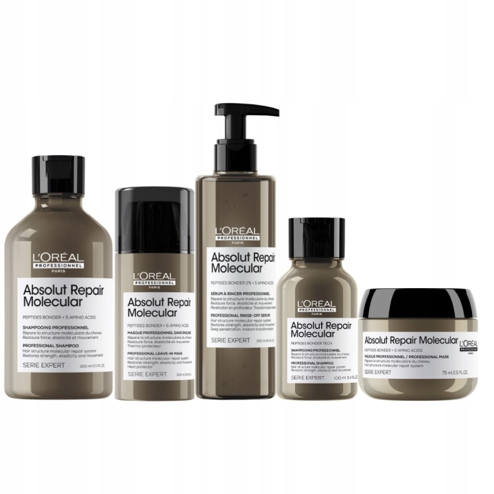 Loreal Professionnel Absolut Repair Molecular sada šampon maska sérum