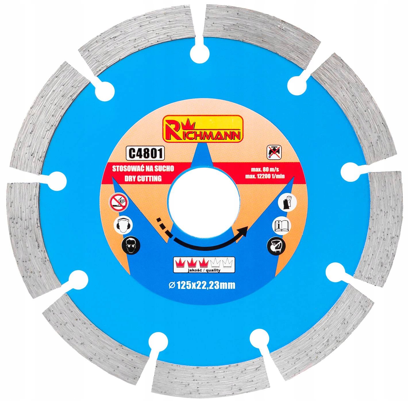 

Corona Tarcza Diamentowa Granitu Betonu Muru 125mm