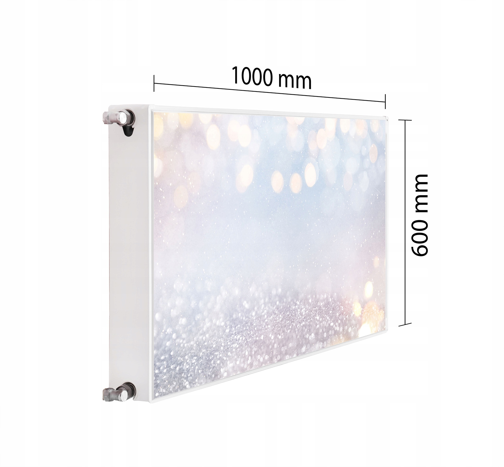 Kryt Na Radiátor Maskovač 100x60 Prachová Podložka Magnet