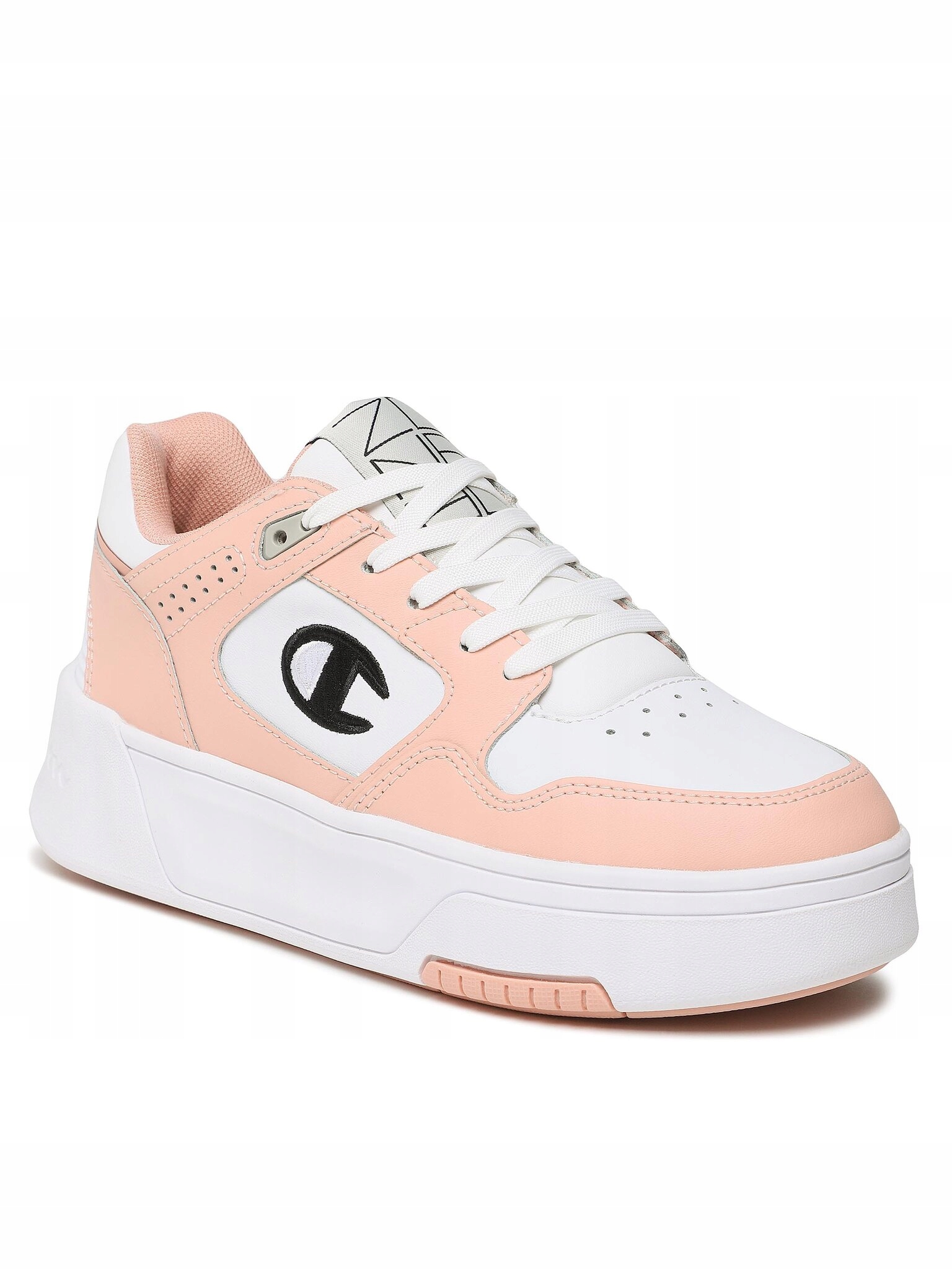 Champion Sneakersy S11577-WW006 Wht/pink