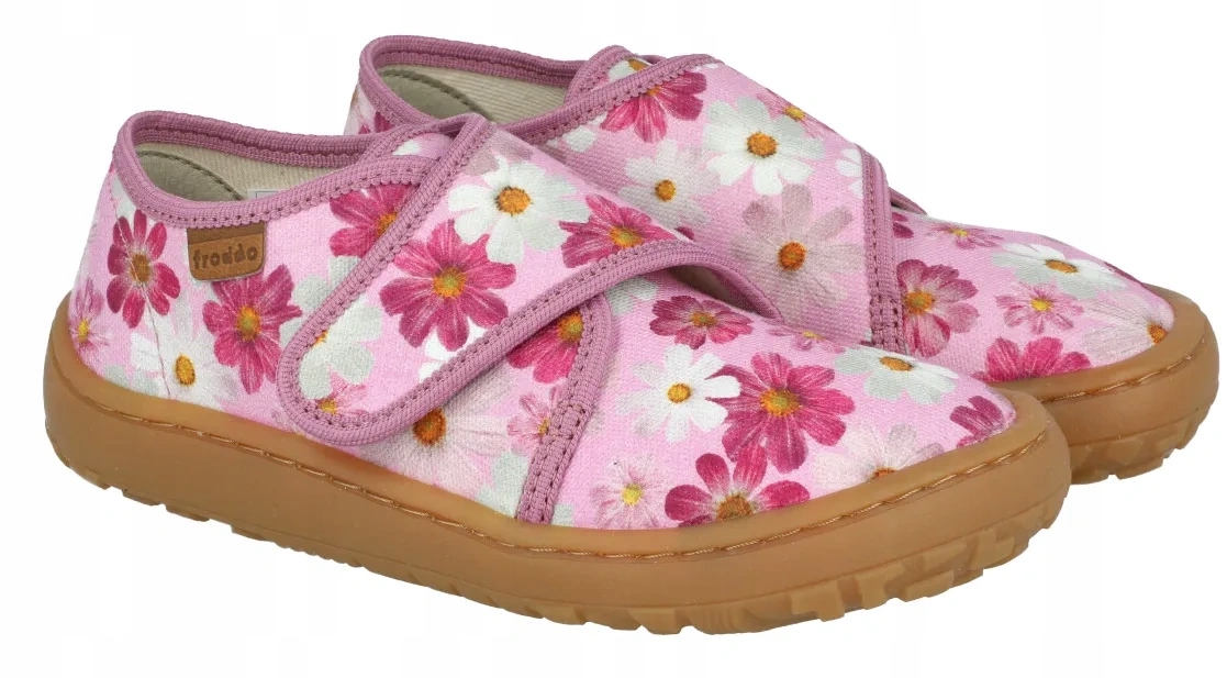 Froddo G1700438-8 kapcie na rzep barefoot dla dziewczynki buty zmienne R34