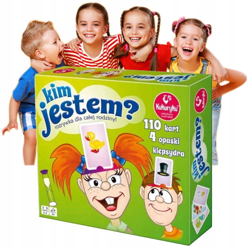 

Gra Towarzyska Kim Jestem Imprezowa Zabawna