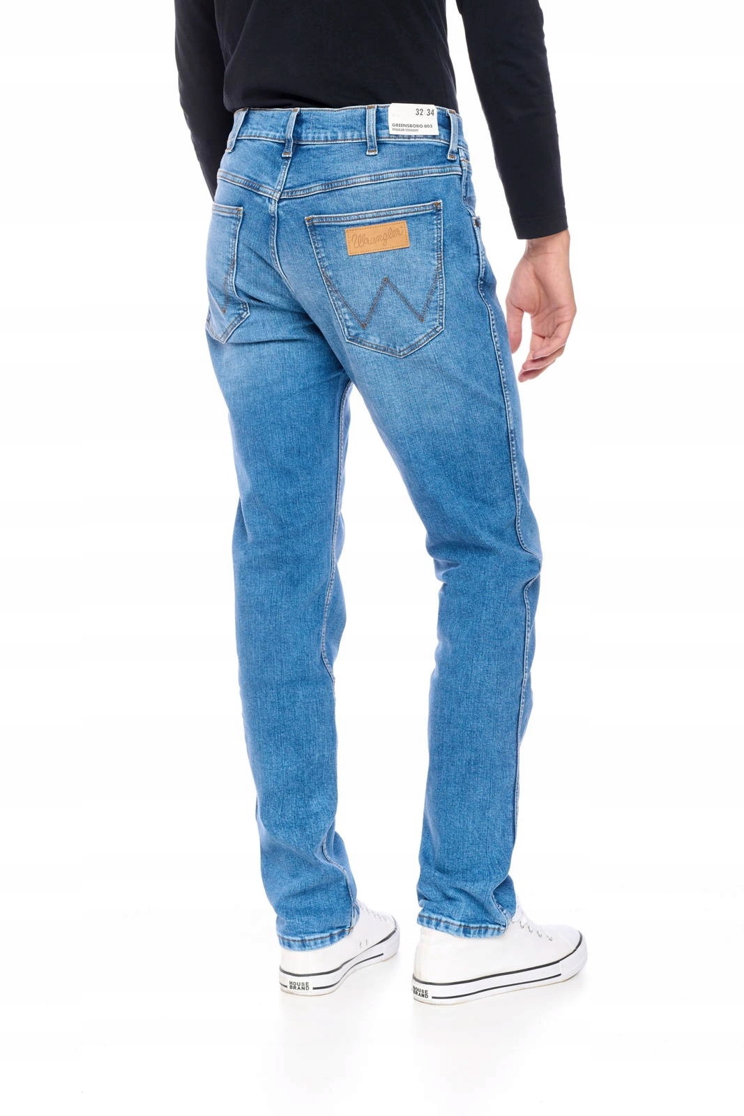 Pánské jednoduché džíny Wrangler Greensboro More Blues W15QKG53S 40/34