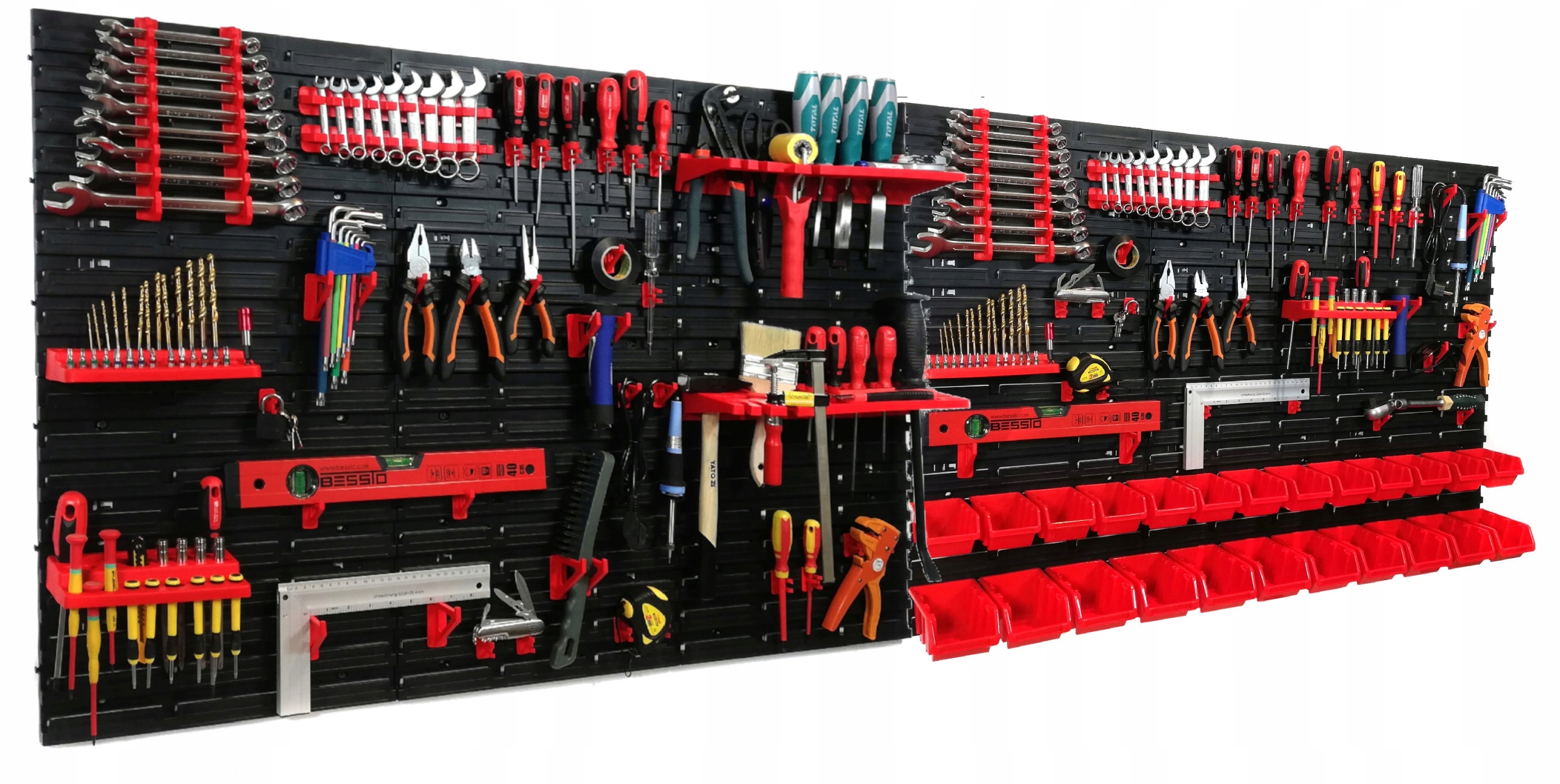 TABLICA WARSZTATOWA ŚCIANKA NARZĘDZIOWA 240x80