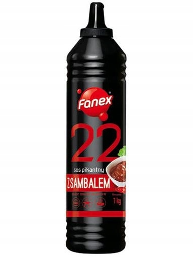 3x Omáčka se sambalem 1 kg Fanex