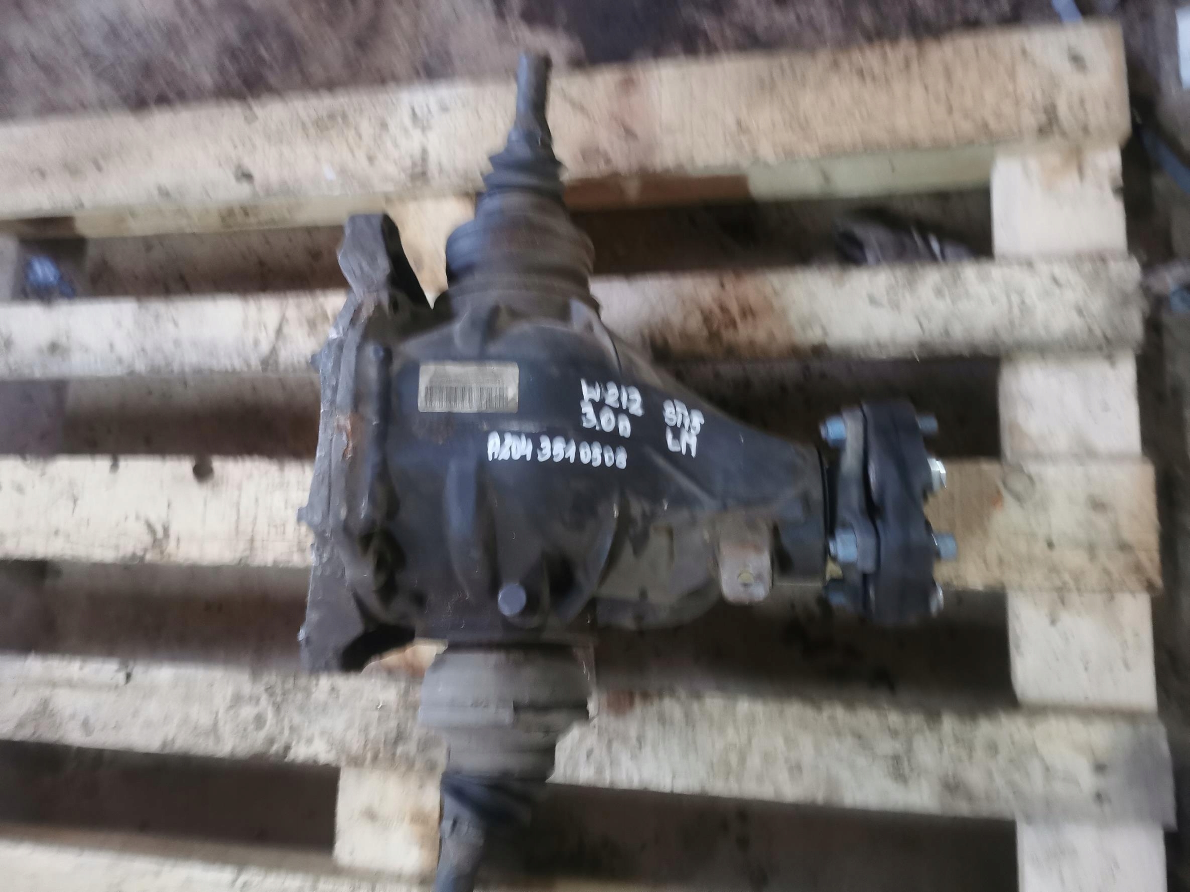 differential diff rear part MERCEDES E-KLASA W212 2.2 CDI E250 A2043510508