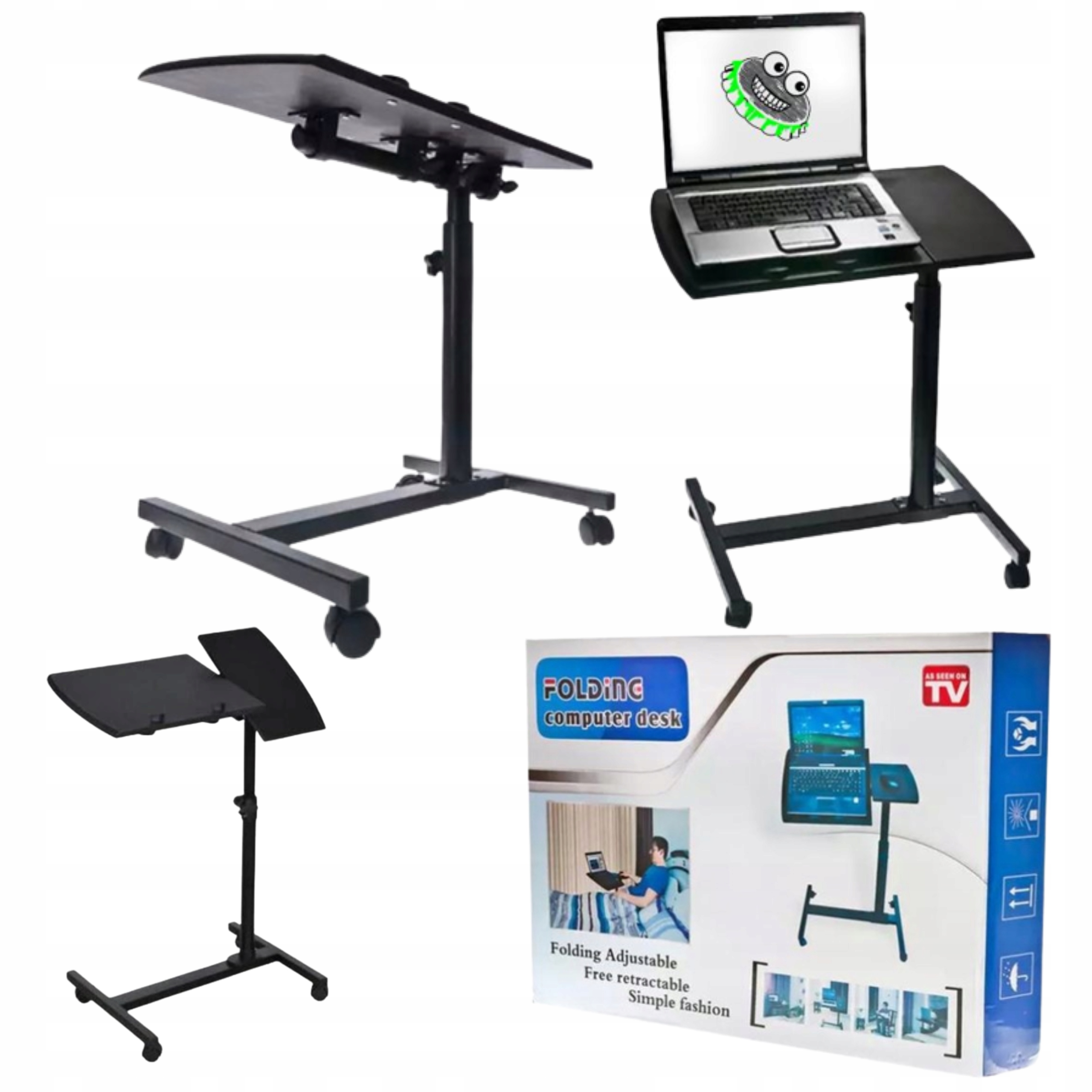 Podstavec Pod Notebook Projektor Kočárek Stojan Stabilní Stolek Pod Komp