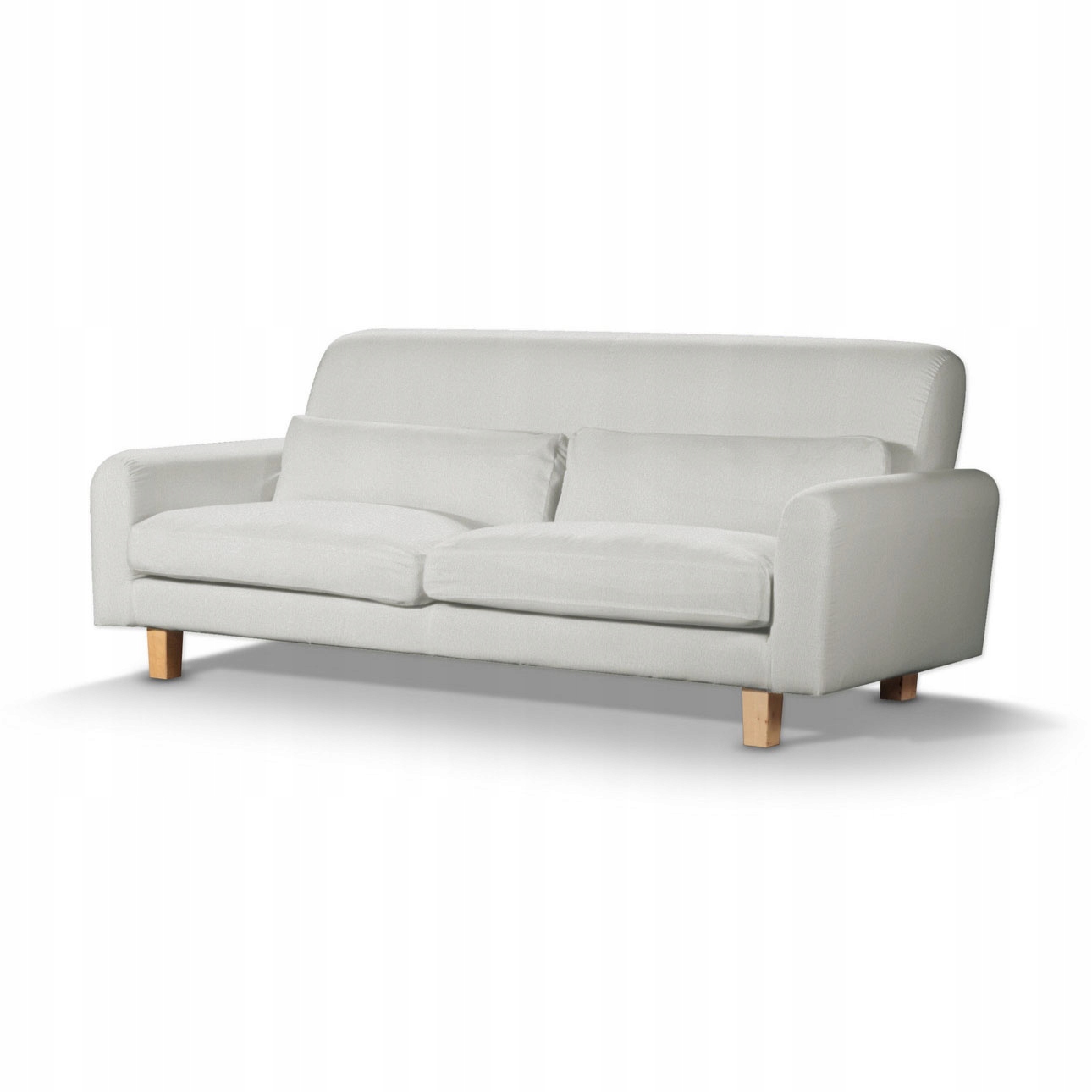 Poťah na krátku pohovku Nikkala Ikea, biely
