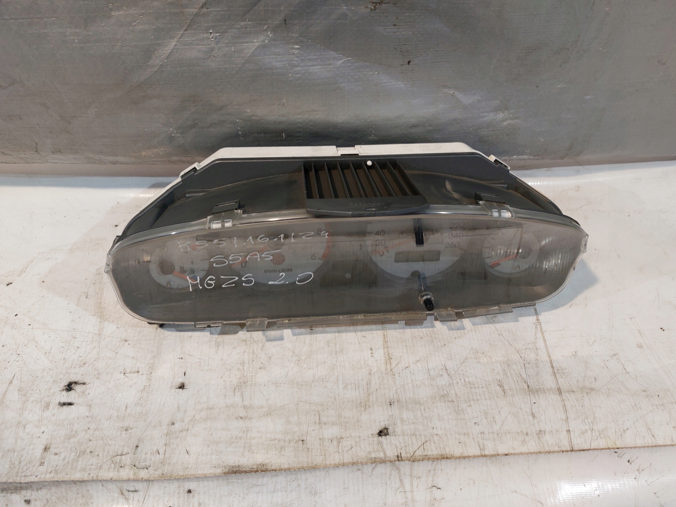 dials clock MG ZS 2.0D 2004r.