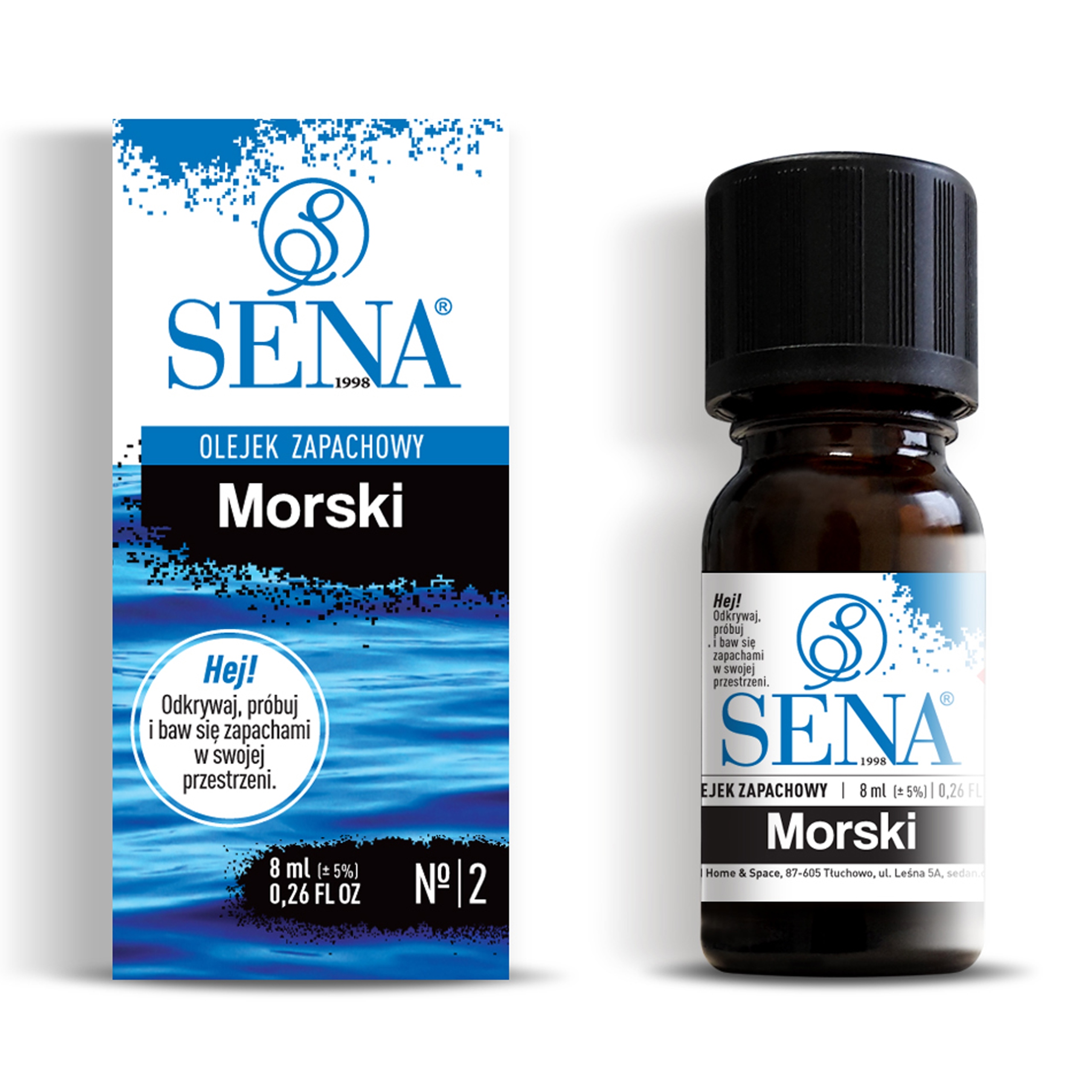 

Olejek zapachowy Sena 02 Morski 8ml