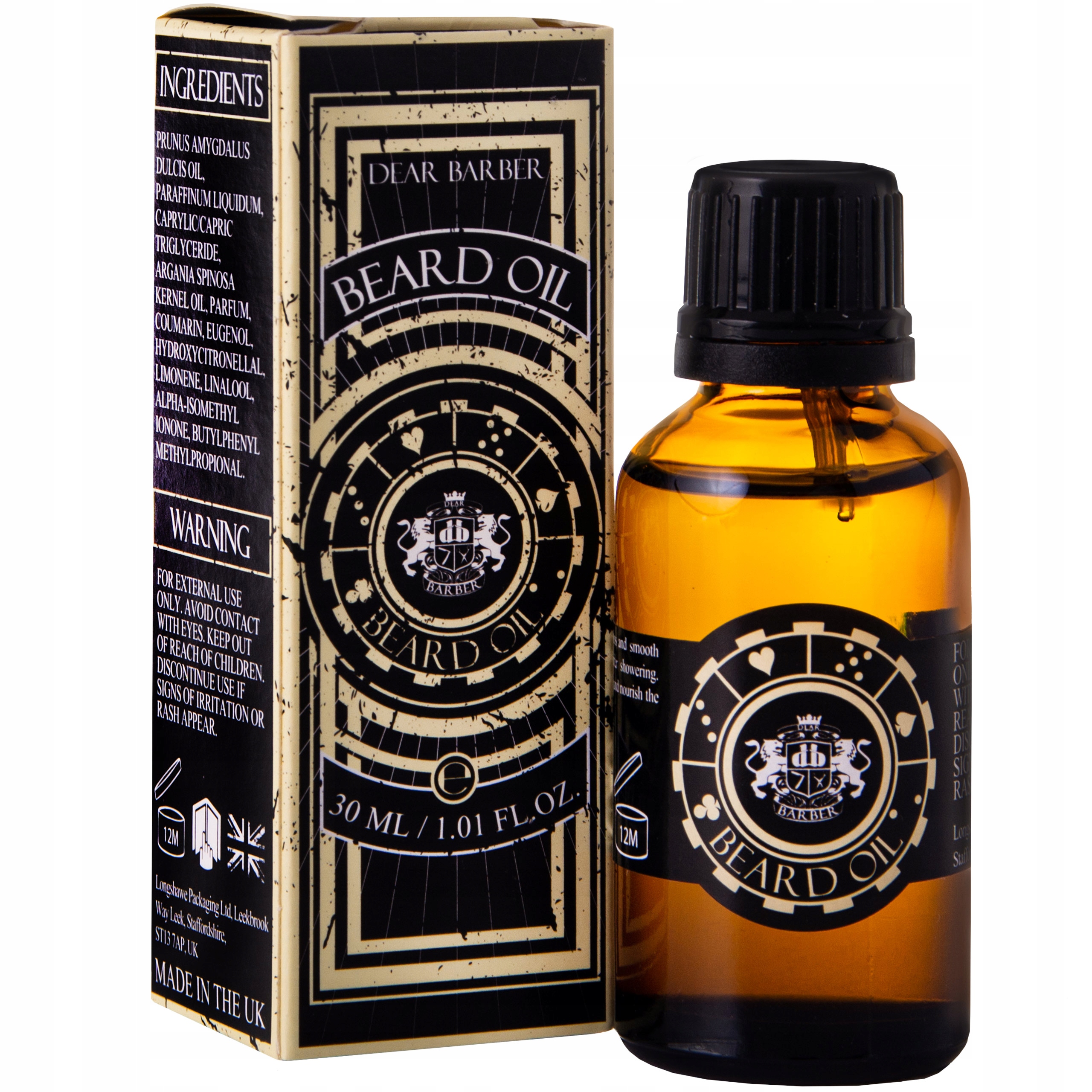

Dear barber nawilżający olejek do brody 30ml
