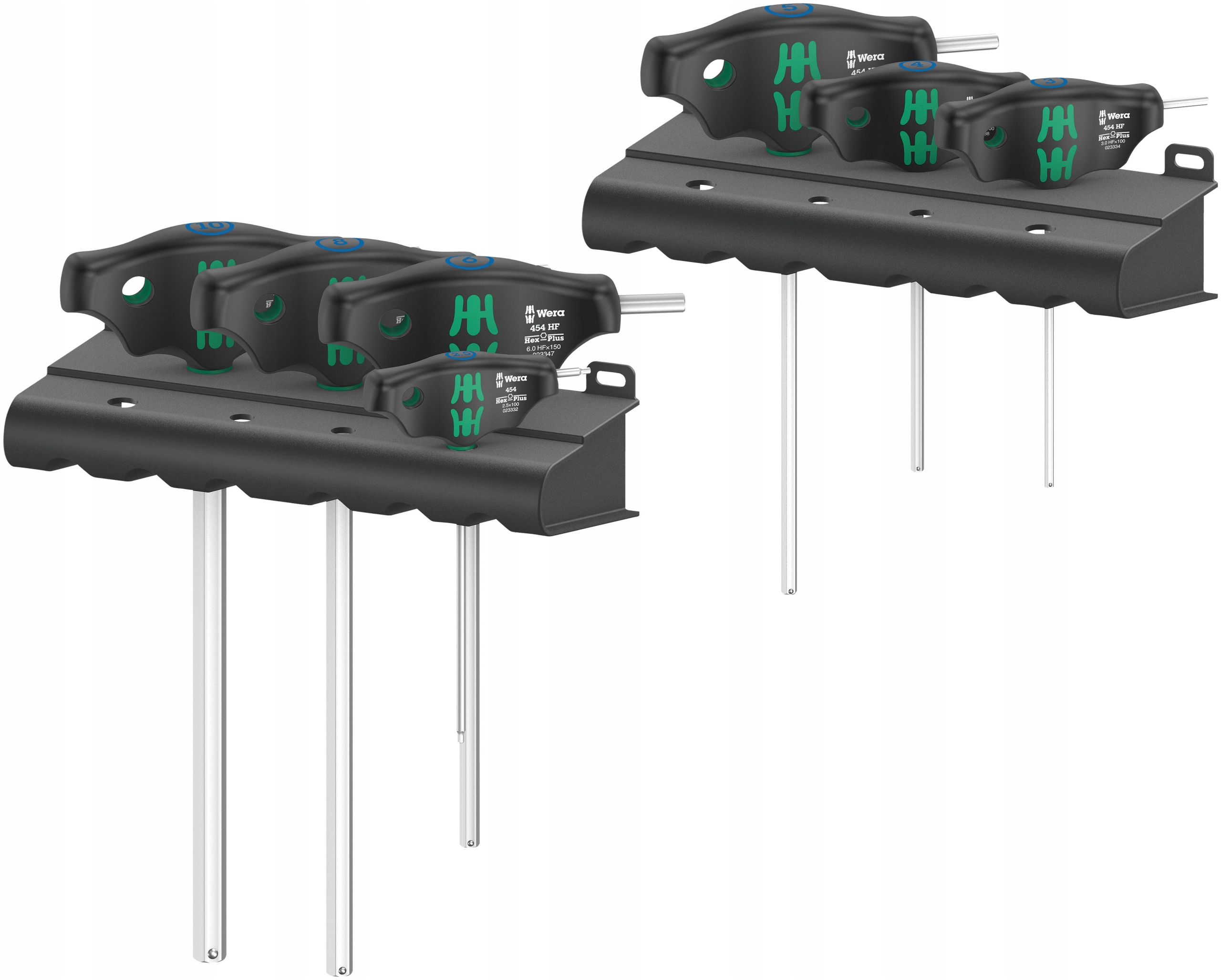 Zestaw Wkrętaków 454/7 Hf Set 1 Z Rękojeścią Poprzeczną Hex-plus 7 Szt.wera