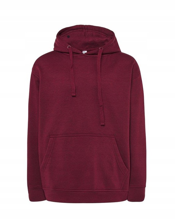 

Bluza Jhk Kangurka z Kapturem Burgundy M