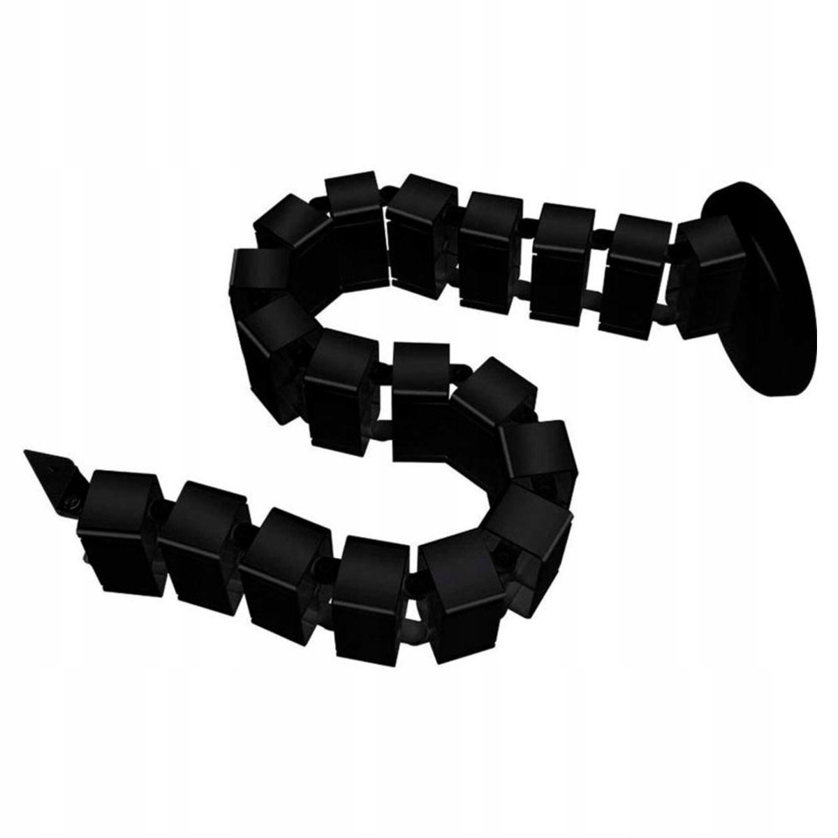 Flexibilní organizér kabelů 129 cm pro maskování kabelů do kanceláře