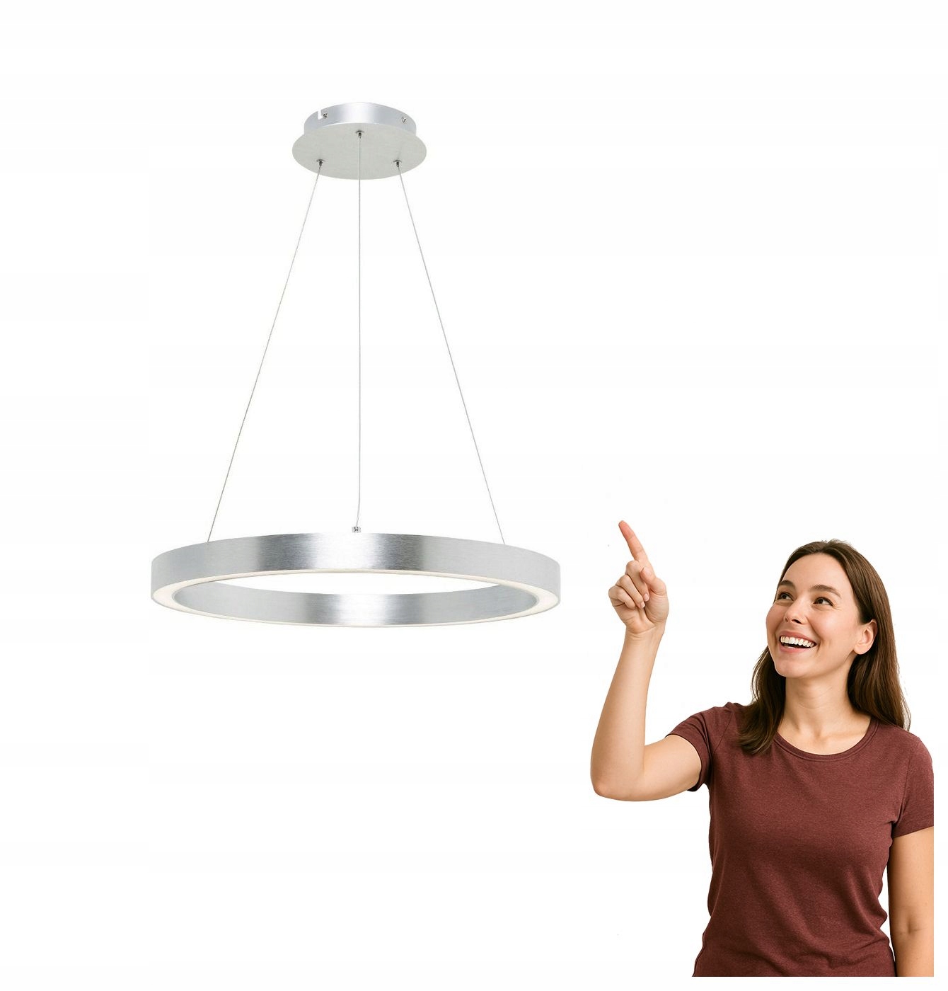 Led závesná lampa Carlo PL200910-400-SL Zuma Line