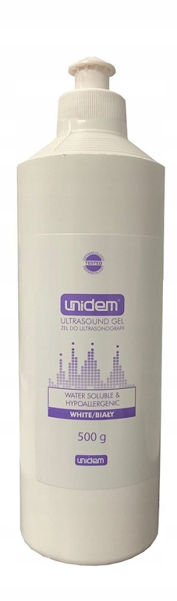 

Żel Do Usg Unidem biały 500ml 0,5l