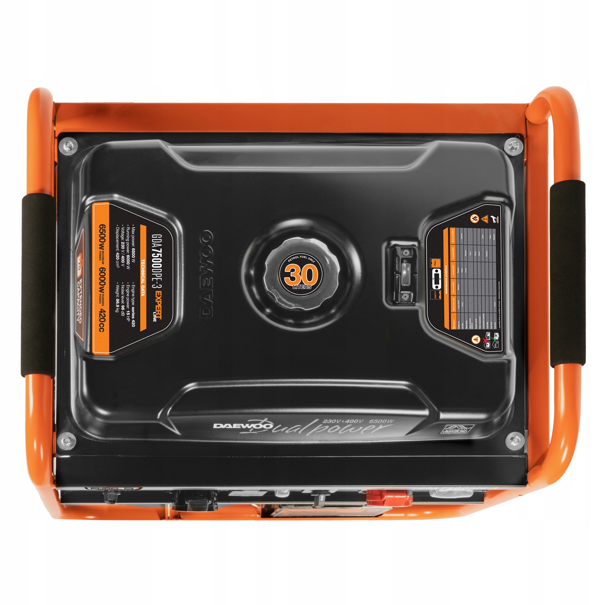 Agregat prądotwórczy DAEWOO GDA 7500E-3 DUAL POWER Marka Daewoo