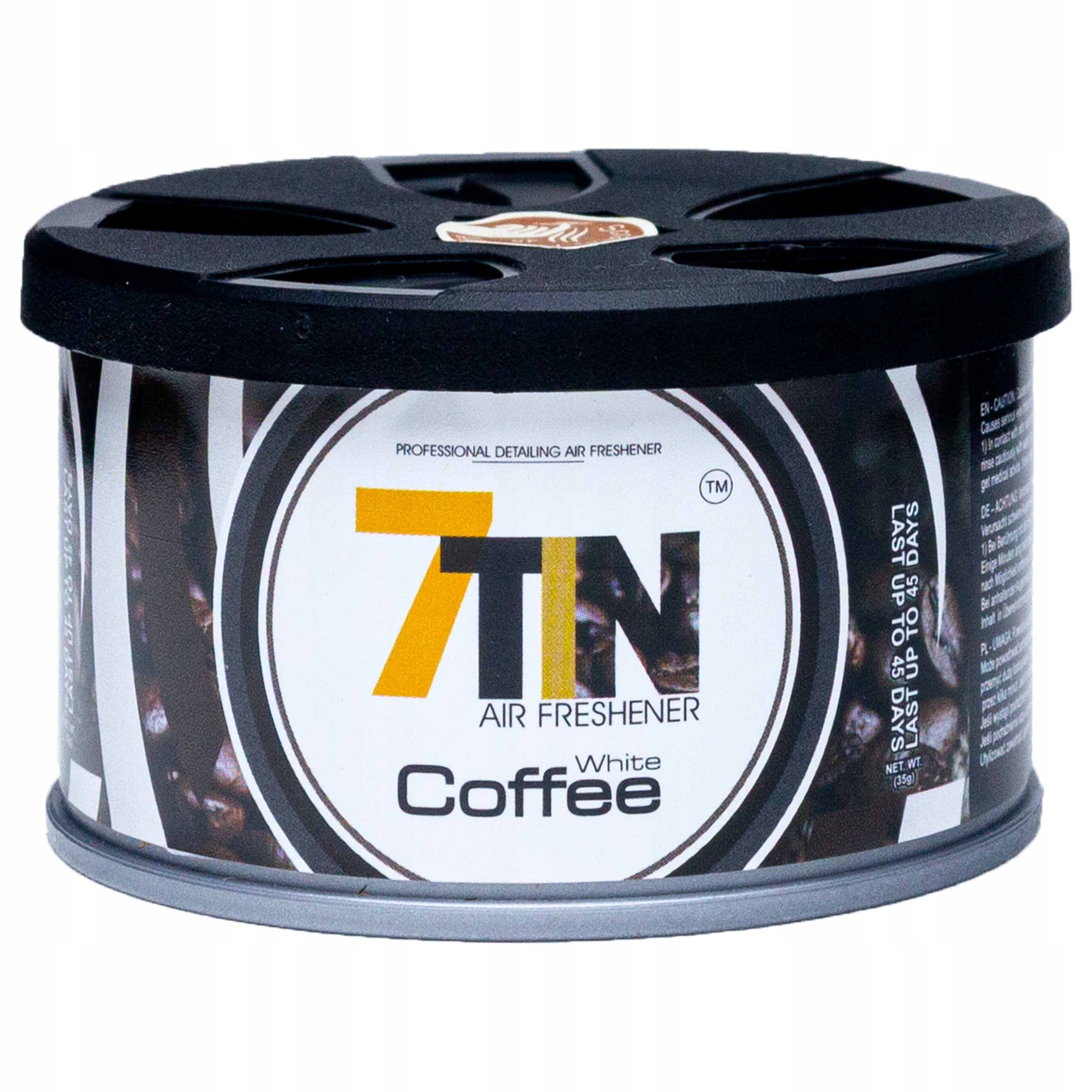 7TIN White Coffee Puszka Zapachowa do Auta Kawowy Kawy
