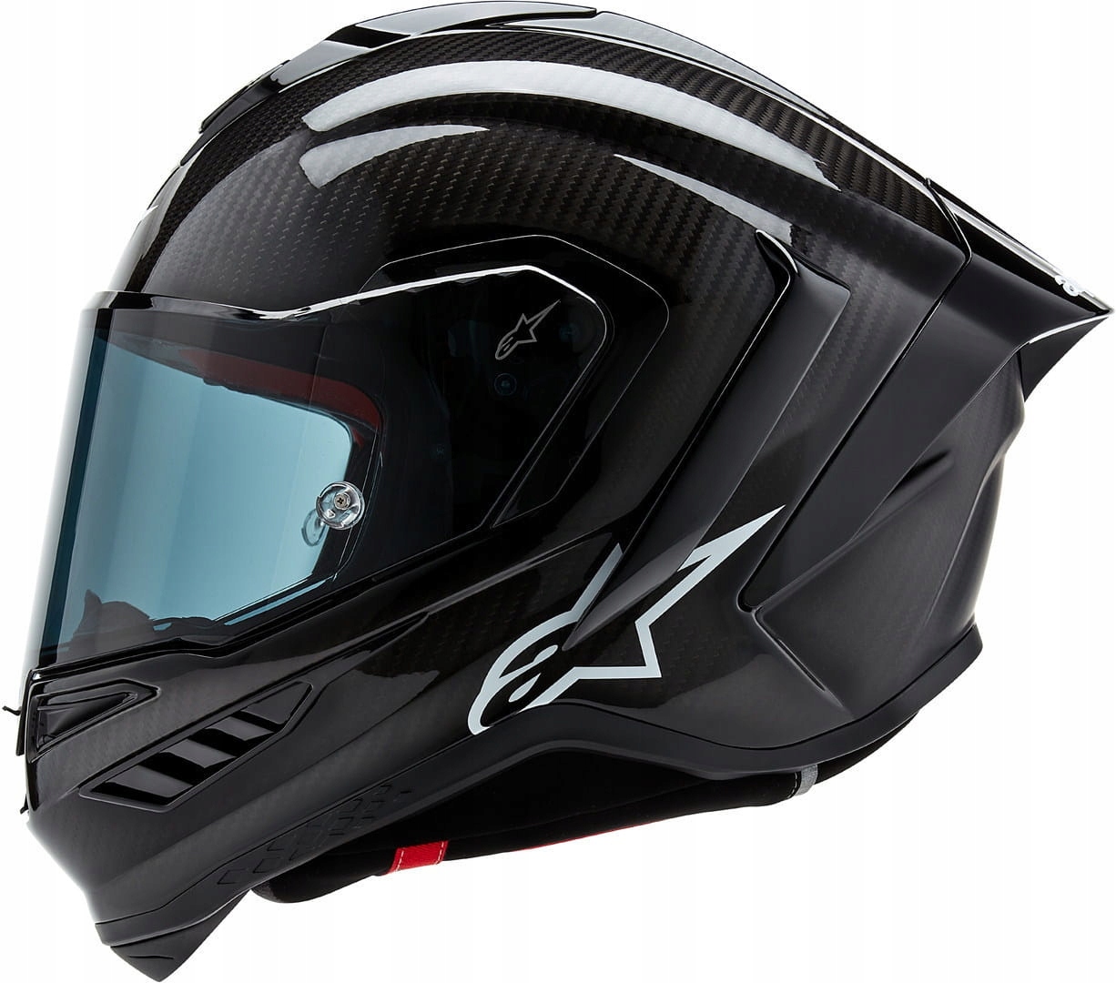 Alpinestars Supertech R10 Čierna karbónová prilba