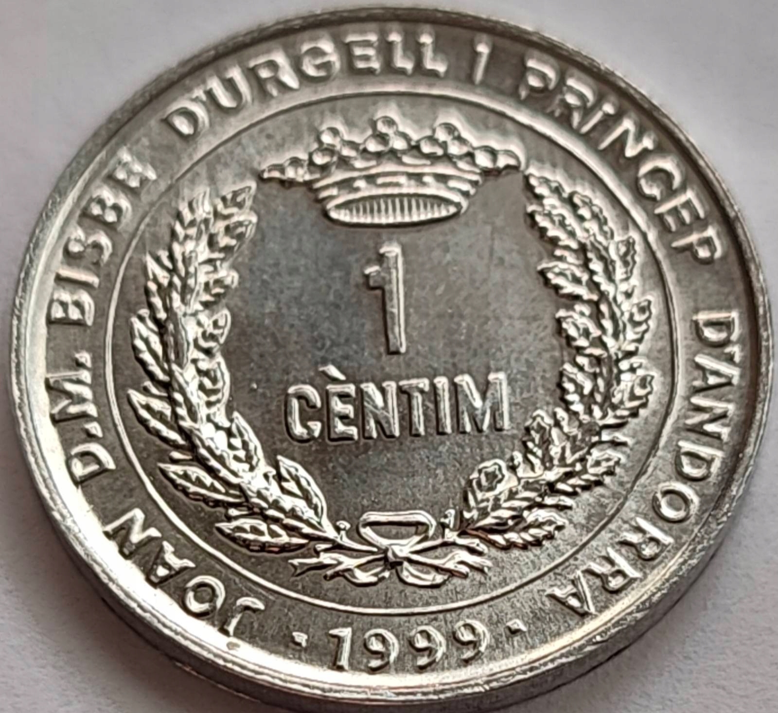 0977 - Andora 1 centym, 1999