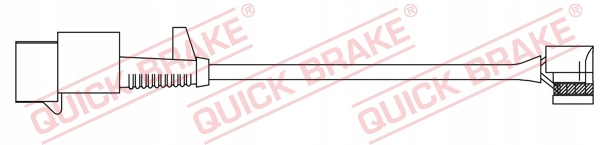 Czujnik zużycia klocków QUICK BRAKE WS 0405 A Producent części Quick Brake