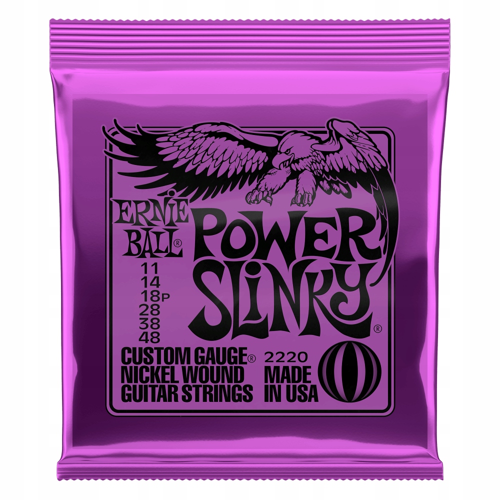 

Struny do gitary Ernie Ball EB2220 (11-48) Slinky