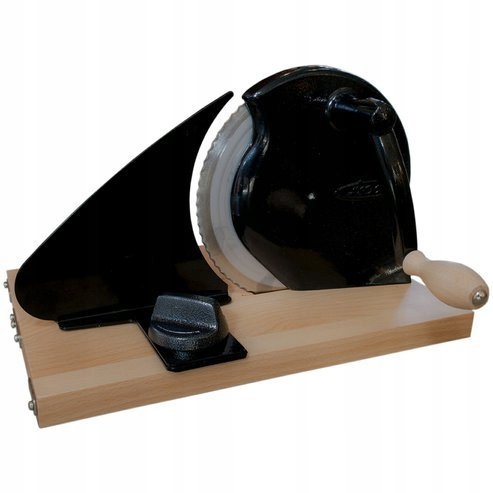 Ručný krájač na chlieb a potraviny Trend čierny