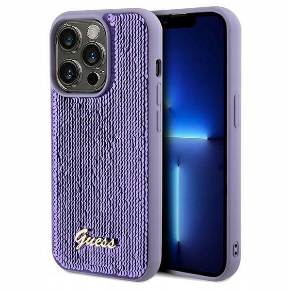 Guess GUHCP13XPSFDGSU iPhone 13 Pro Max 6.7" fioletowy/purple hardcase