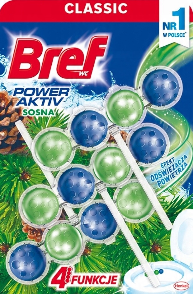 

Bref Power Activ Zawieszka Do Wc Sosna 3x50g
