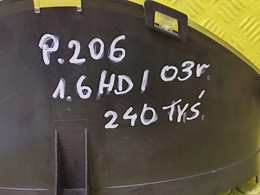 PEUGEOT 206 1.6 HDI dials 9656696280