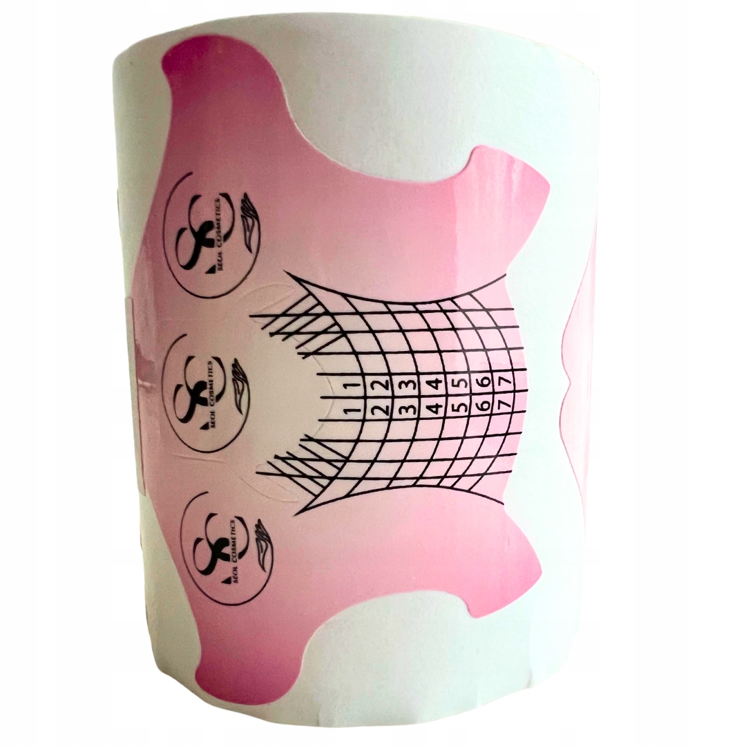 Szablon do przedłużania paznokci formy do paznokci SEOL Cosmetics 100szt Marka inna marka