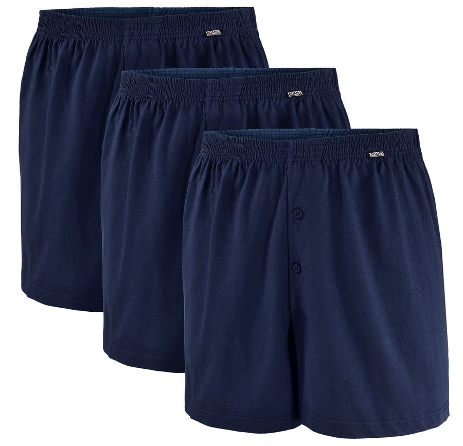 Velké boxerky Adamo Tmavě modré vel 8XL, obvod 150 cm