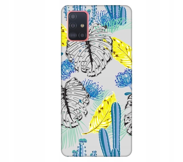 

Etui pokrowiec do Samsung Galaxy A51 Kaktus tropik