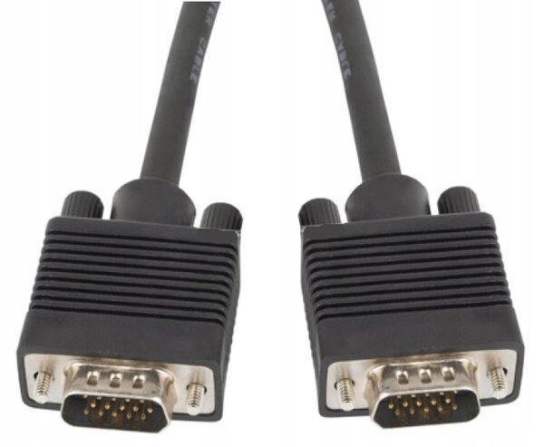 Kabel VGA D-SUB M-M 1,5 M Czarny