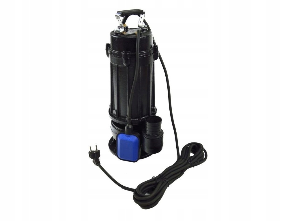Kalové čerpadlo z litiny do studny a septiku 750W s plovákem WQCD-0,75 G814