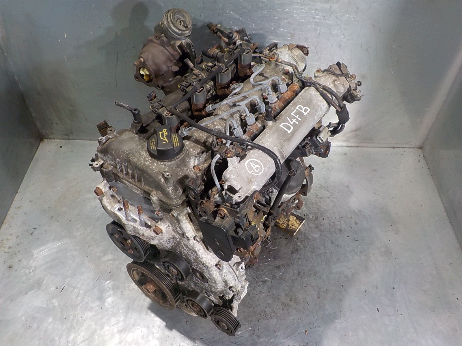 HYUNDAI I30 KIA CEED engine complete 1.6 CRDI D4FB PRZEBIEG 57 TYS