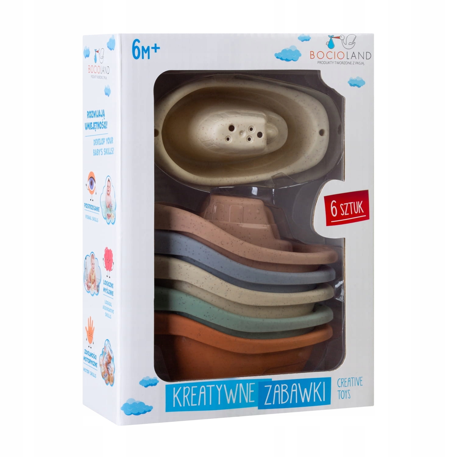 

Bl Przelewajka Stateczki Zabawka Do Kąpieli BL034